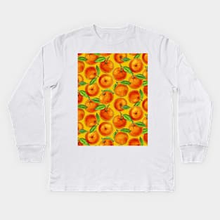 Oranges Kids Long Sleeve T-Shirt